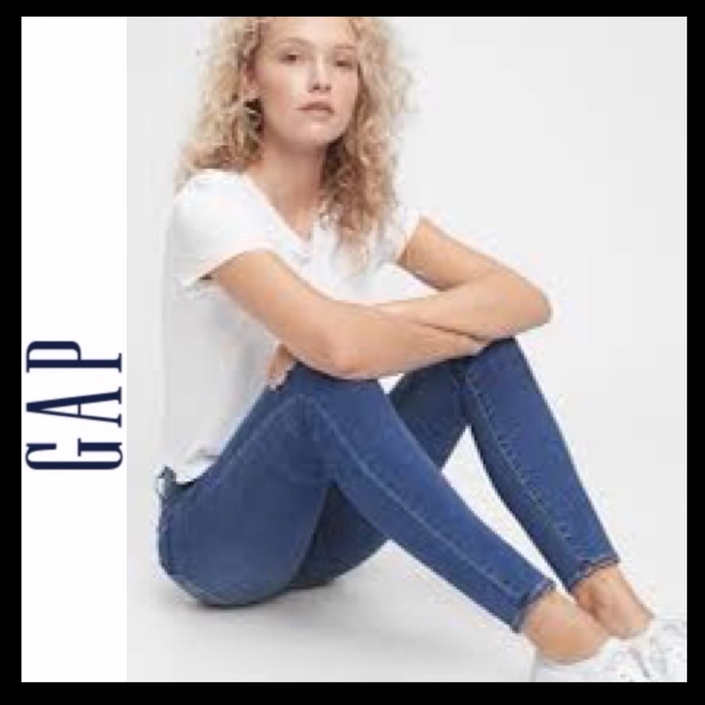 Gap True Skinny Super High Rise Jeans